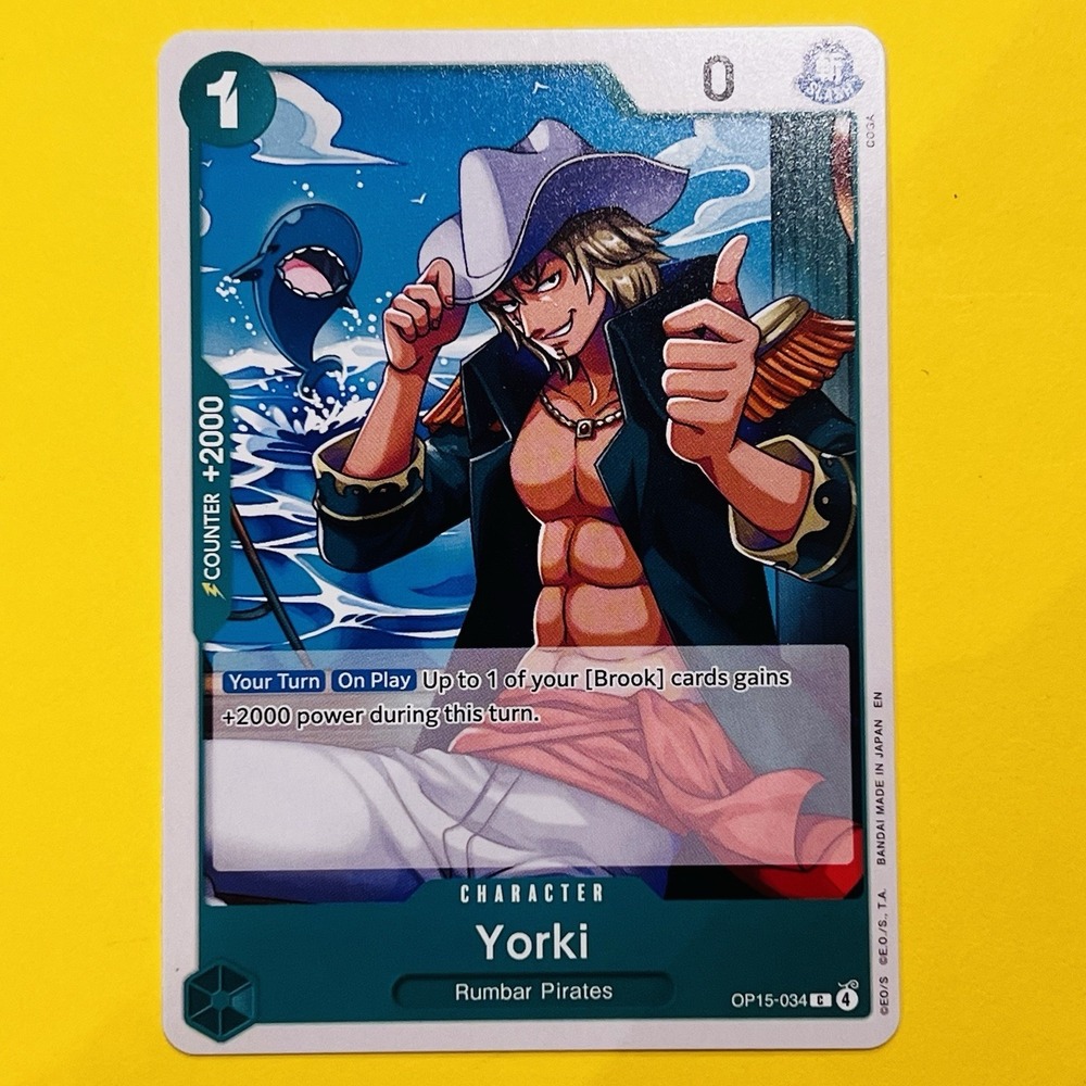 Yorki‎ OP15-034 C English One Piece Awakening of the New Era